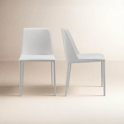 Noel Upholstered Solid Back Side Chair