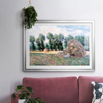 Monet, impression encadrée sur papier par Claude Monet