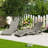 All-Weather Wicker Patio Chaise Lounge Set with Pull-Out Side Table and Adjustable Backrest-1140132641