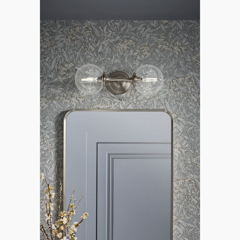 Bellera™ 2-Light Wallchiere, Brushed Nickel