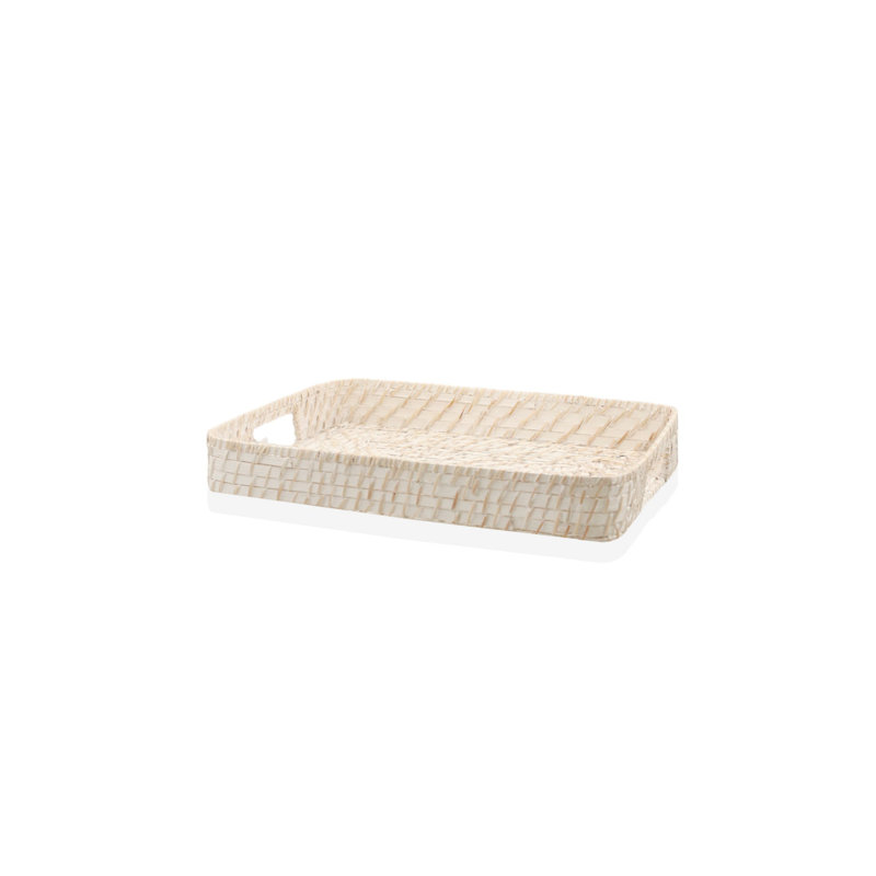 Edick Jute Tray, 47cm H x 37cm W x 9cm D