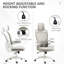 Chaise de bureau en filet Lyndze