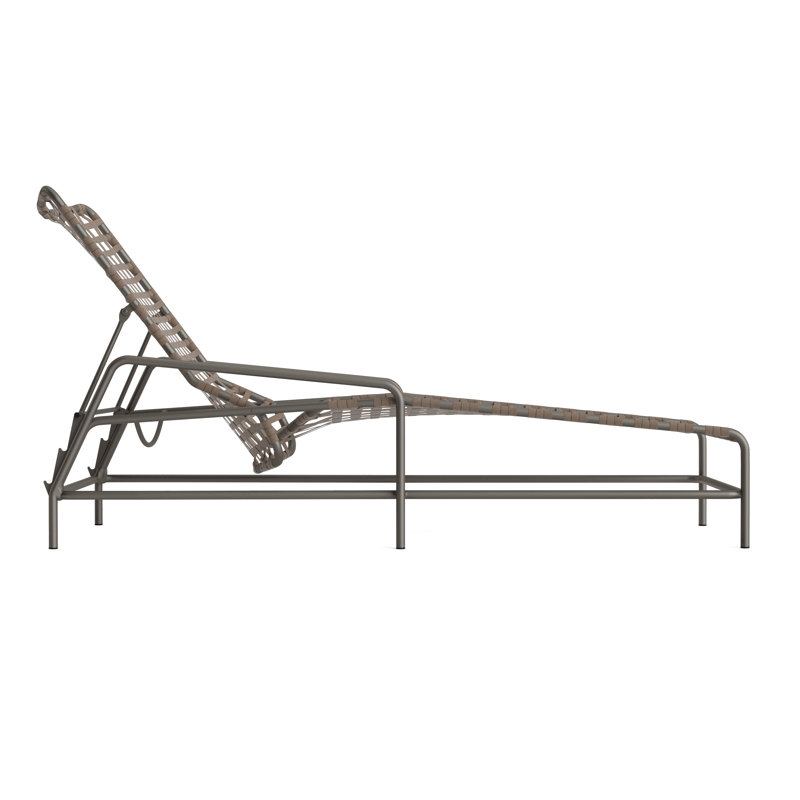 Kantan Outdoor Chaise Lounge, Mica/Mica