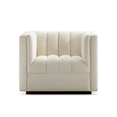 Lavish Upholstered Channel Chair
