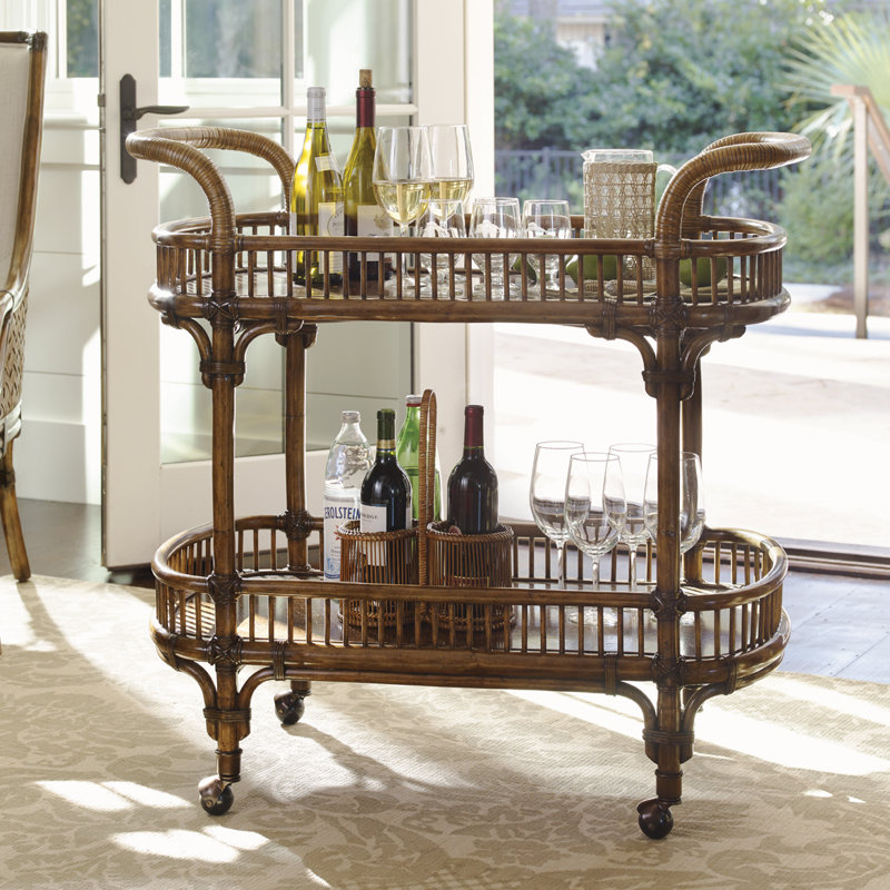 Bali Hai Veranda Bar Cart