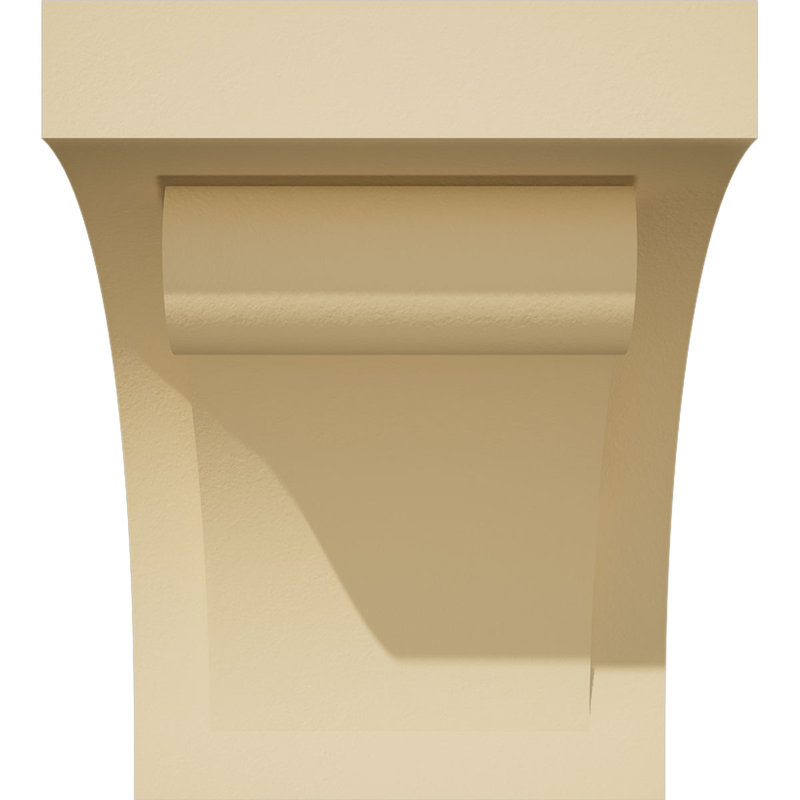 Corbeau en uréthane standard Viola Signature, brun clair apprêté, H 10 po x l 4 po x P 6 po