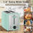 Toaster 2 Slice, Bread Toaster with LCD Display, 7 Shade Settings, 1.４'' Wide Slots 900W-104322302