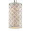 Luminaire suspendu cylindrique simple à 1 lumière Ellison