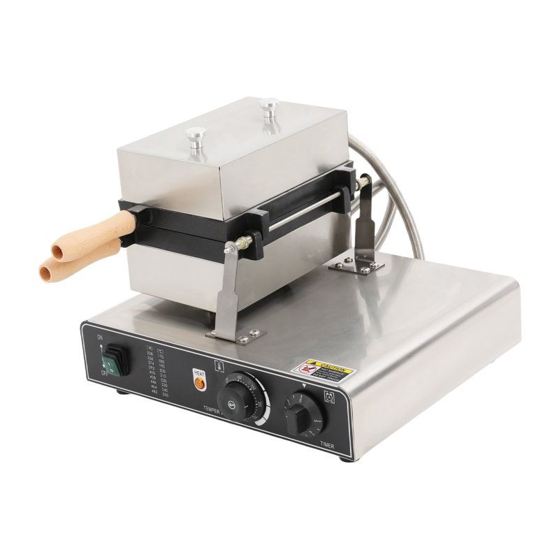 Edible Coffee Cup-Shaped Waffle Making Machine