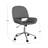 Hargrove Martha Stewart Upholstered Armless Swivel Home Office Chair-89812398-89798280
