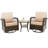 Averian 2 - Person Patio Conversation Sets with Cushions