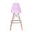 Azanae 27.6" Bar Stool with Wooden Legs-946328713
