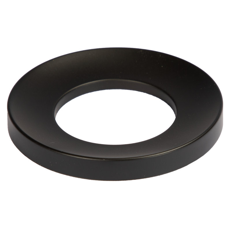 Anneau de fixation pour vasque, Noir mat