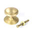 Art Deco Single Dummy Door Knob