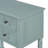 Weinman Modern Rustic Solid Wood Narrow Console Table with 3 Drawers and Bottom Shelf for Hallways, Entryways, or Behind Sofas-863932184