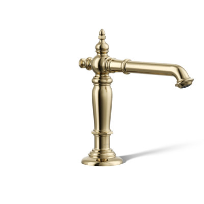 Artifacts Widespread Bathroom Faucet with Drain Assembly