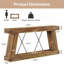 Table d'appoint à deux niveaux, table d'entrée unique, console fonctionnelle