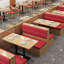 Banc rembourré en similicuir Exquise Simple