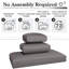 Outdoor Water-Resistant Replacement Cushions For Patio Conversation Sets-1406140782
