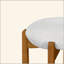 Tabouret de bar d'intérieur en bois rembourré, ensemble de 2-121061960-121061958