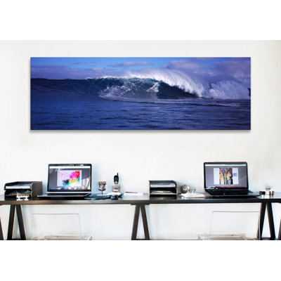 Reproduction de photo panoramique sur toile tendue, "maui, hawaii" par the ocean