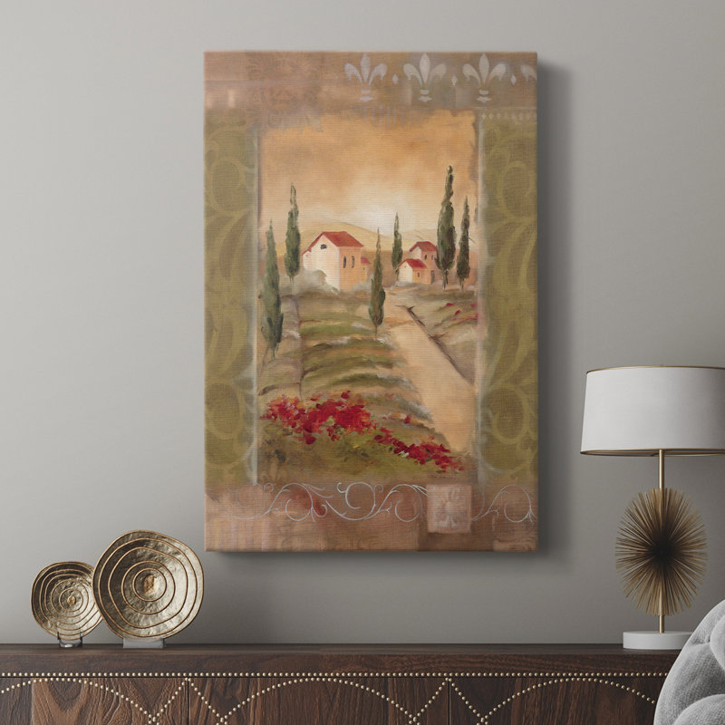 Tuscan Serenity I - galerie sur mesure Cavas, H 18 po x l 12 po