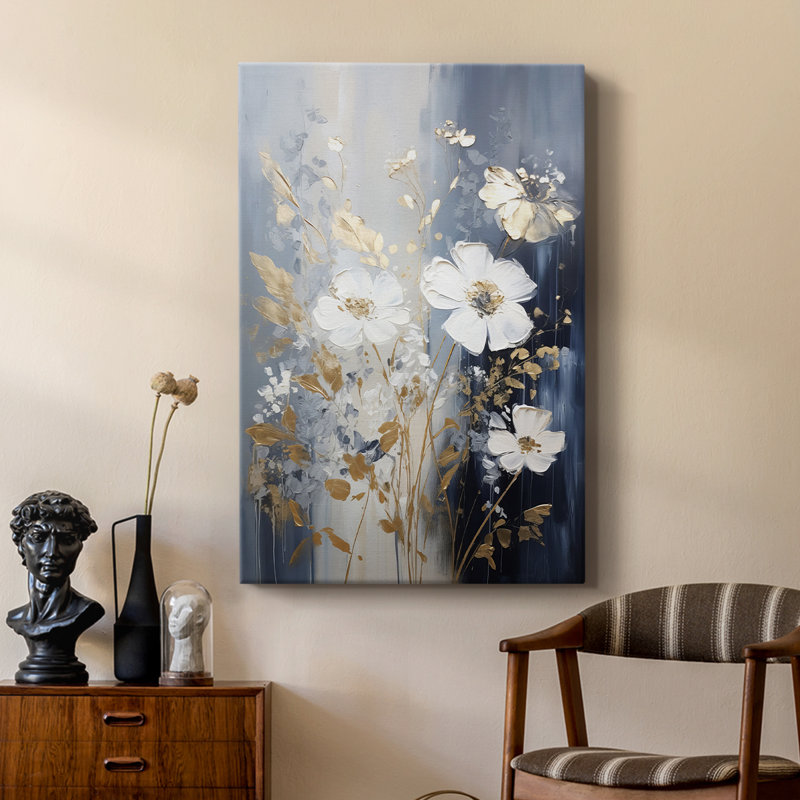FLORAL Series CCLxxxxi - Galerie Cavas sur mesure, H 60 po x l 40 po