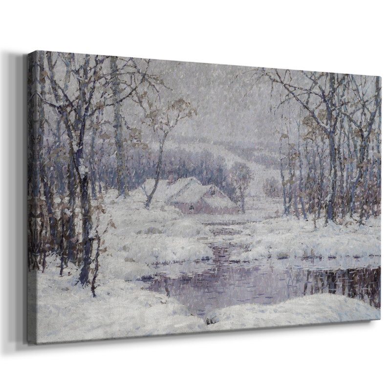 Paysages rétro-DCCLxxxv -Gallery Wraraped Cavas, 8 x 12