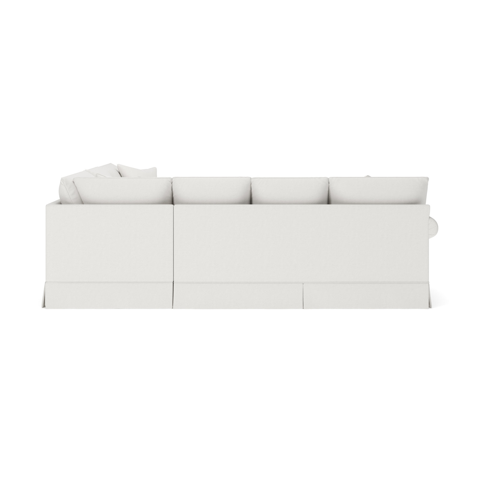 Friedman 2 - Piece Upholstered Sectional, Right Hand Facing, Macarena Beige