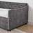 Twin Size Upholstered Daybed With Twin Pop-up Trundle, Usb Charging Design, Mid-century Button Tufted Daybed (81''x45''x33.5'')-1887461896