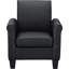 Fauteuil rembourré en similicuir de 29 po Alrun-1432370000