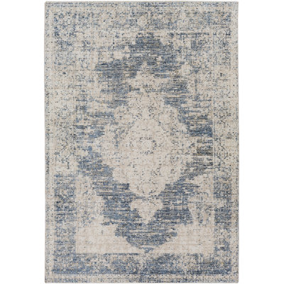 Tapis oriental ivoire / bleu Digit