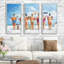 «No Al alcool Beyond This Point II» par Ronald West, reproduction de 3 pièces sur toile flottante-62940619