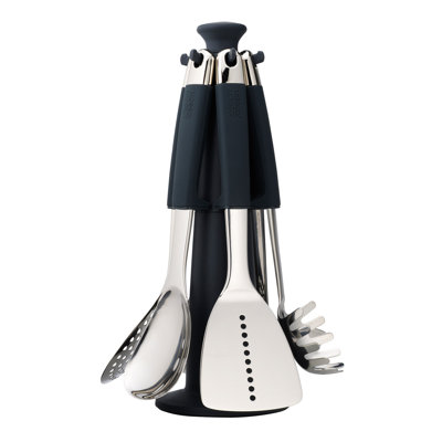 Elevate Stainless Steel 6-Piece Kitchen Utensil Set