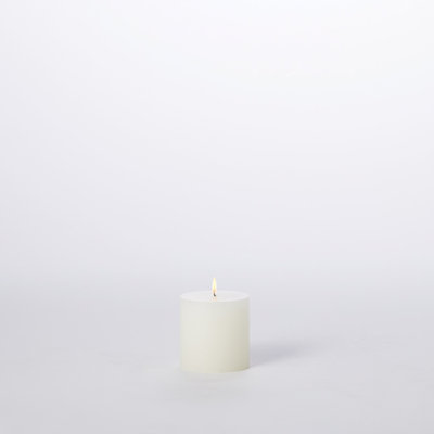 Unscented Pillar Candle