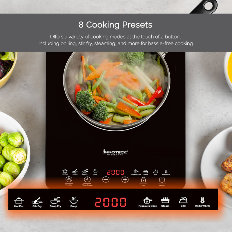 Innoteck Kitchen Pro 2000 Watt Induction Single Hot Plate