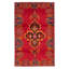 Tapis rouge nouvel âge 4 pi 8 po x 7 pi 4 po Ayveon