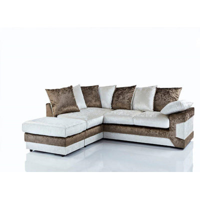5 Seater Corduroy Corner Sectional