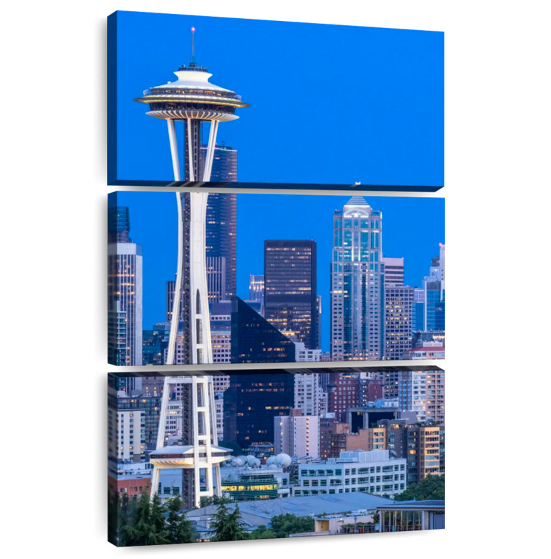 Masam Seattle Blue Hour, H 38 po x l 24 po