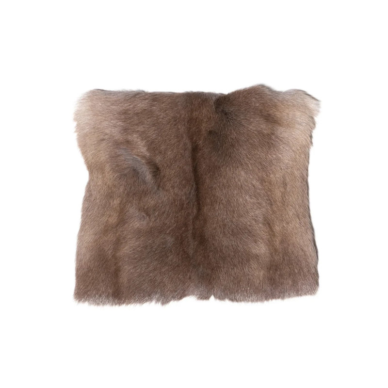Square Reindeer Hide Chair Pad, Square 40x40x4cm