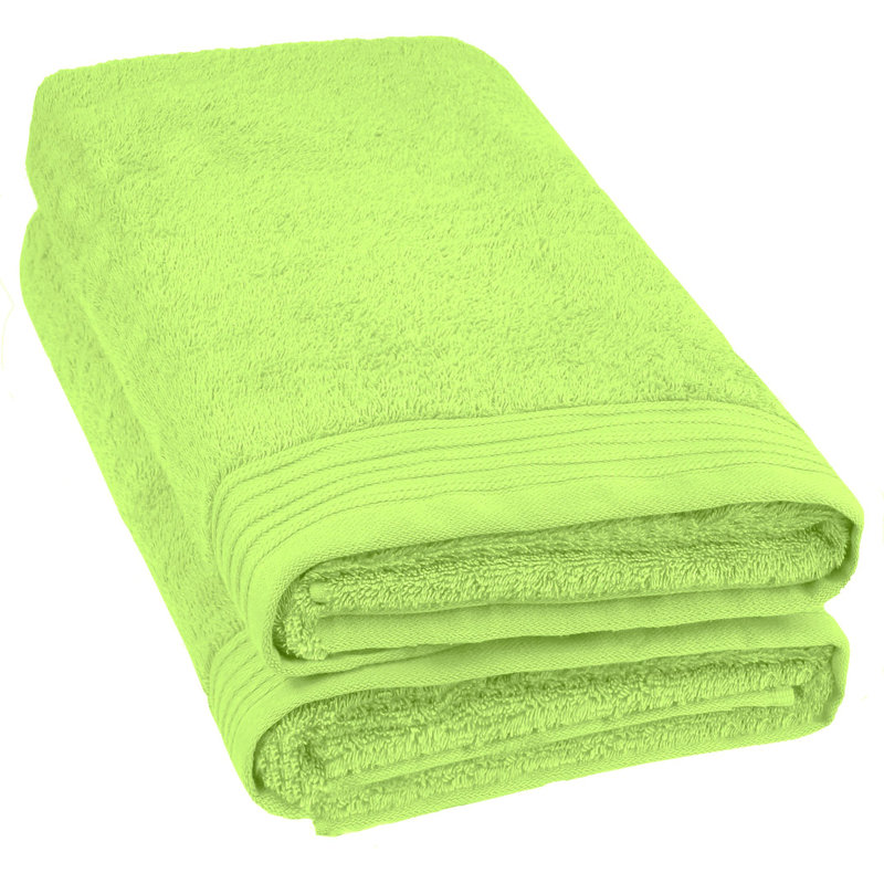 Lorena Midweight Bath Sheet, Applegreen