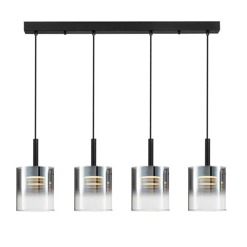 Blakelyn 4 - Light Black LED Kitchen Island Pendant