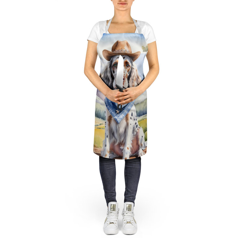 No Pattern Bib Apron