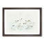 Flock of Seagulls over the Sea in Abstract - Picture Frame Graphic Art Print on MDF-55730698-55730699