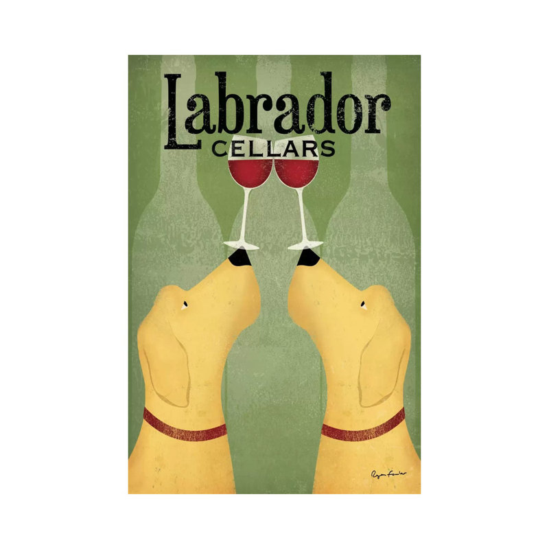Labrador Cellars by Ryan Fowler - Wrapped Canvas Painting, 101.6 cm H x 66.04 cm W x 3.175 cm D