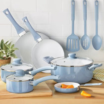The Pioneer Woman Sweet Romance 30-Piece Non-stick Cookware Set, Grey 