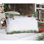 Drap-housse et coussin décoratif Ambesonne Christmas, vert rouge-106791223
