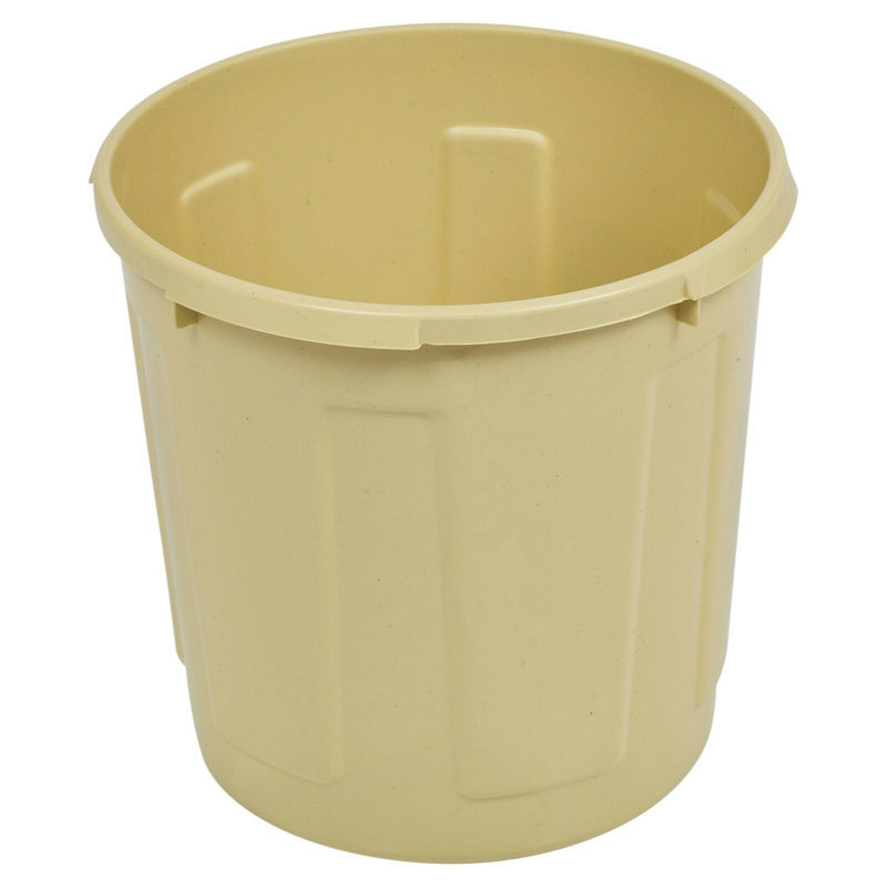 Aiyana Plastic Manual Lift Kitchen Trash Can - 5L, Lemon