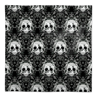 Sugar Skull Pattern Tablecloth