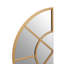 Anacari Metal Flat Wall Mirror